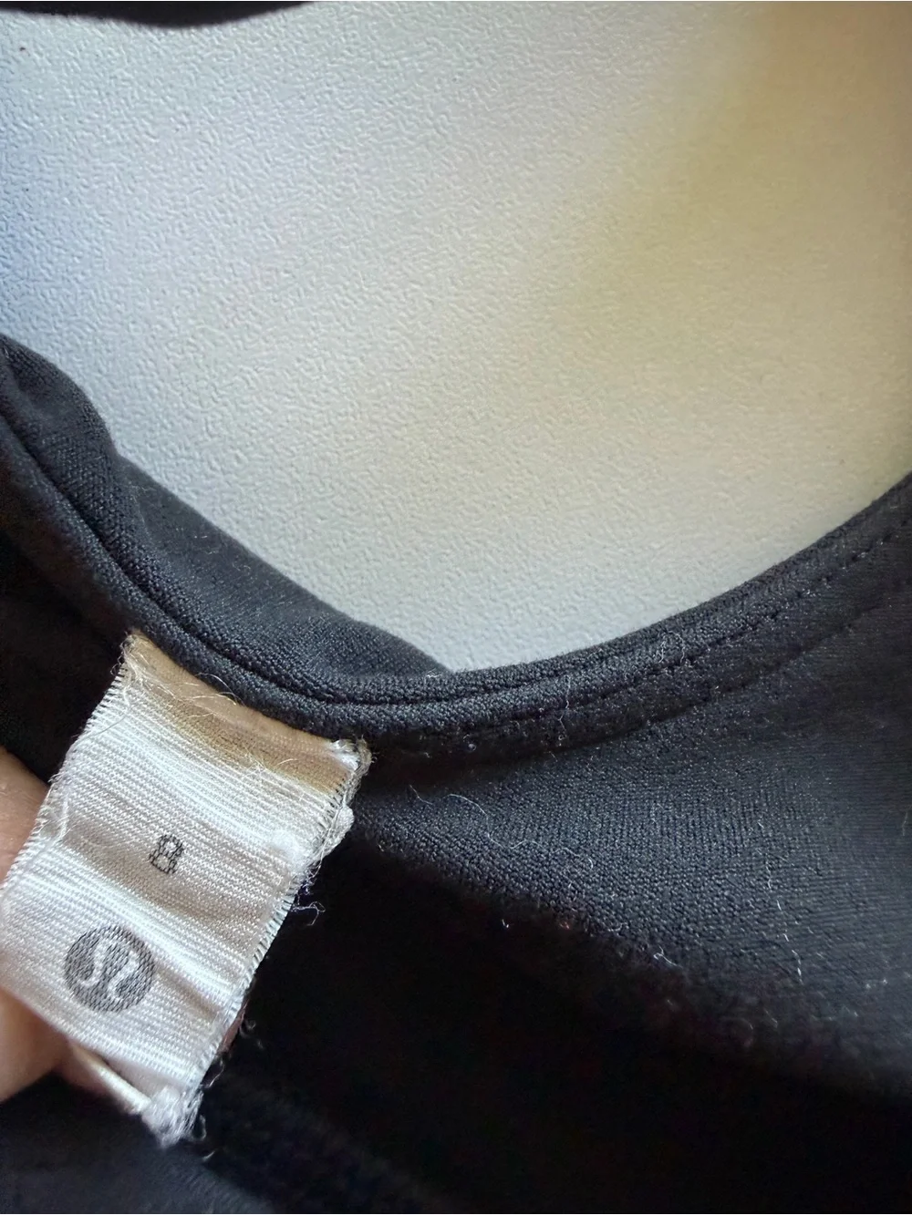 lululemon athletica Black V-Neck Tank Top